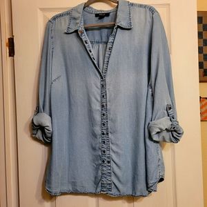 Jean button up